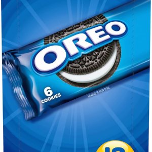 Nabisco 40600 Galletas Oreo, rellenas con crema de vainilla, bolsas de 1.8 onzas, 12BX Nabisco 40600 Galletas Oreo, rellenas con crema de vainilla, bolsas de 1.8 onzas, 12BX