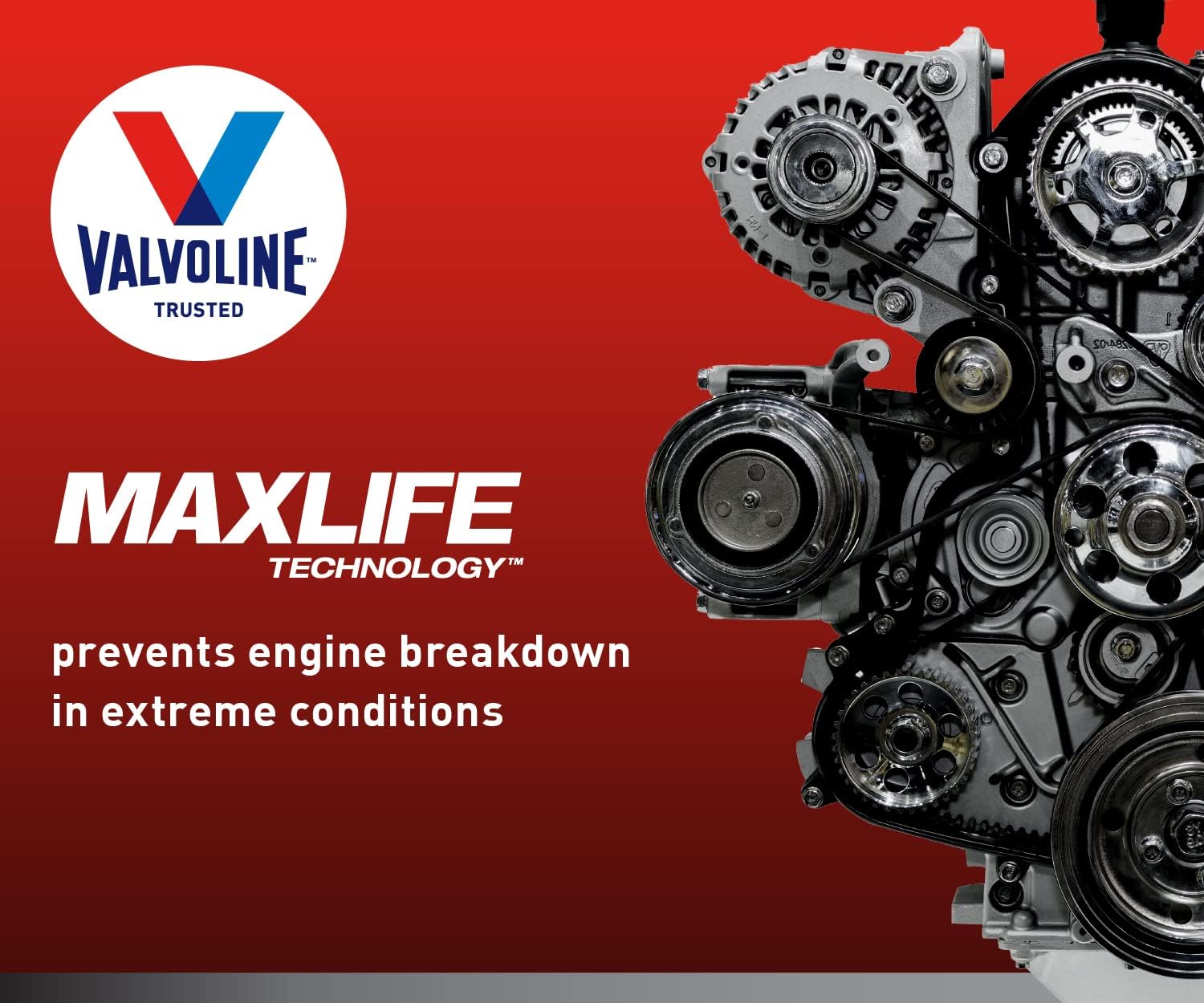Valvoline Aceite de motor sintético completo de alto kilometraje con tecnología MaxLife SAE 5W-30, 1 cuarto de galón (paquete de 2)