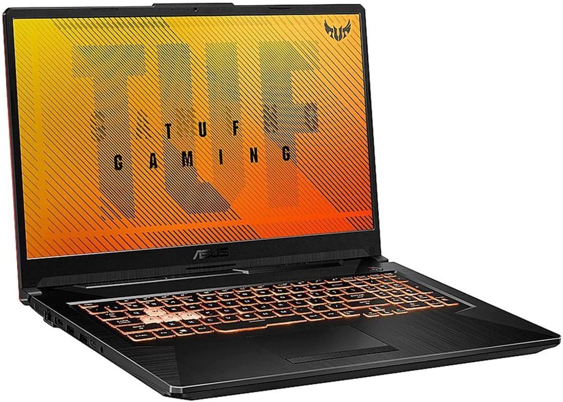 ASUS Laptop TUF Gaming A17 2023  AMD Ryzen 5 4600H de 6 núcleos  NVIDIA GeForce GTX 1650 4GB  8GB DDR4  512GB SSD  17.3 pulgadas 1920 x 1080 144 Hz