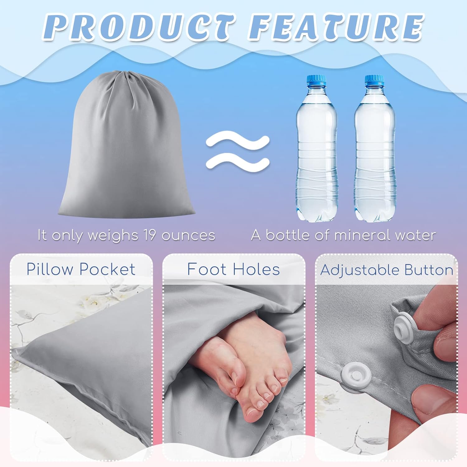 Irenare Saco de dormir autobronceador, protector de sábanas de viaje, camping, saco de dormir para adultos, ligero, forro para saco de dormir