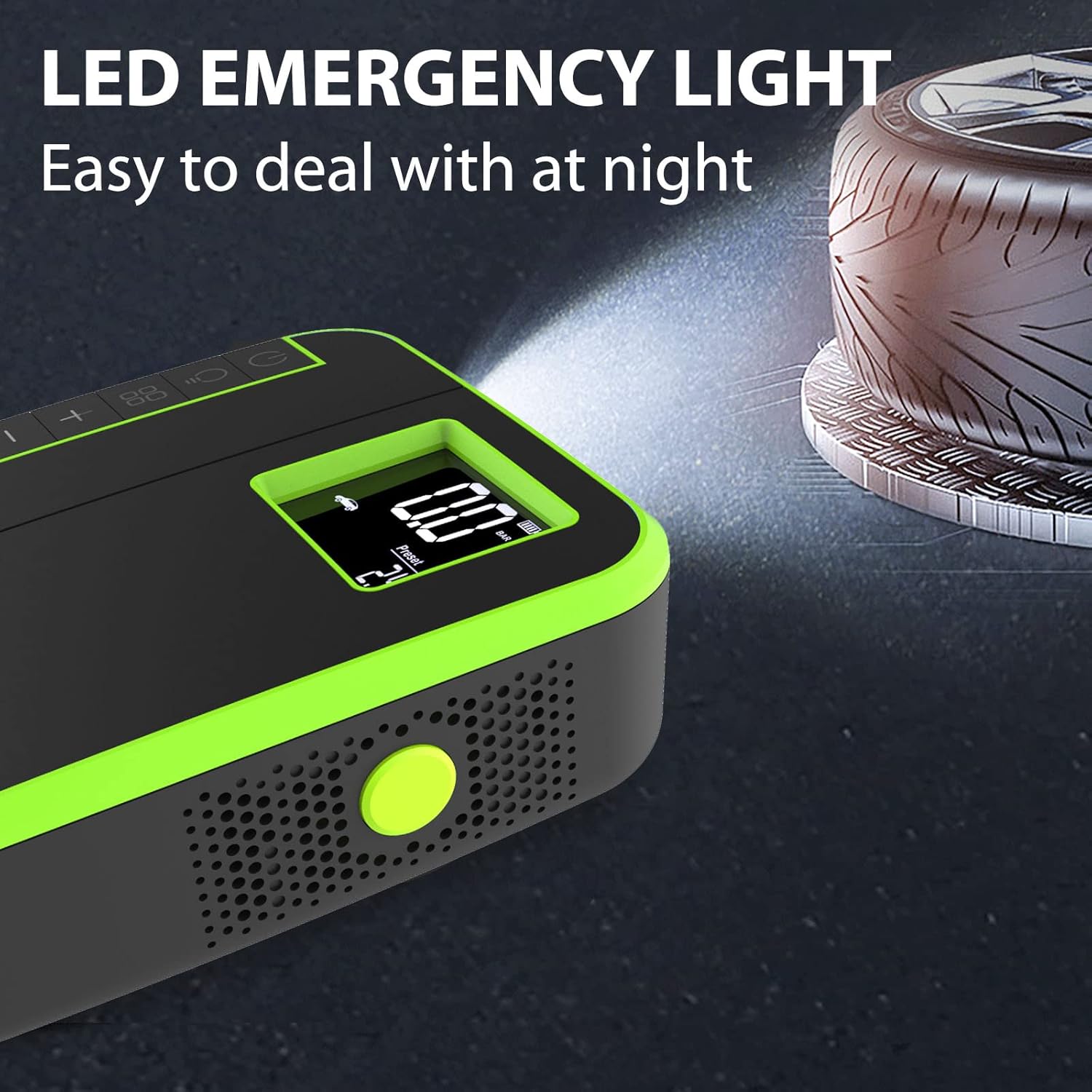 Mini bomba de aire multiusos, bomba de colchón de aire portátil recargable con batería de 1300 mAh para inflables, desinflador de llenado rápido
