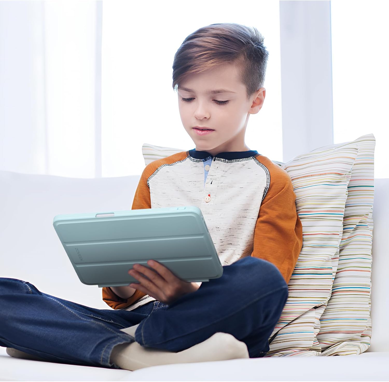 ZOVEEK Funda para iPad Pro de 11 pulgadas de 43221 generación con soporte para lápices, funda inteligente tipo folio para iPad Pro de 11 pulgadas