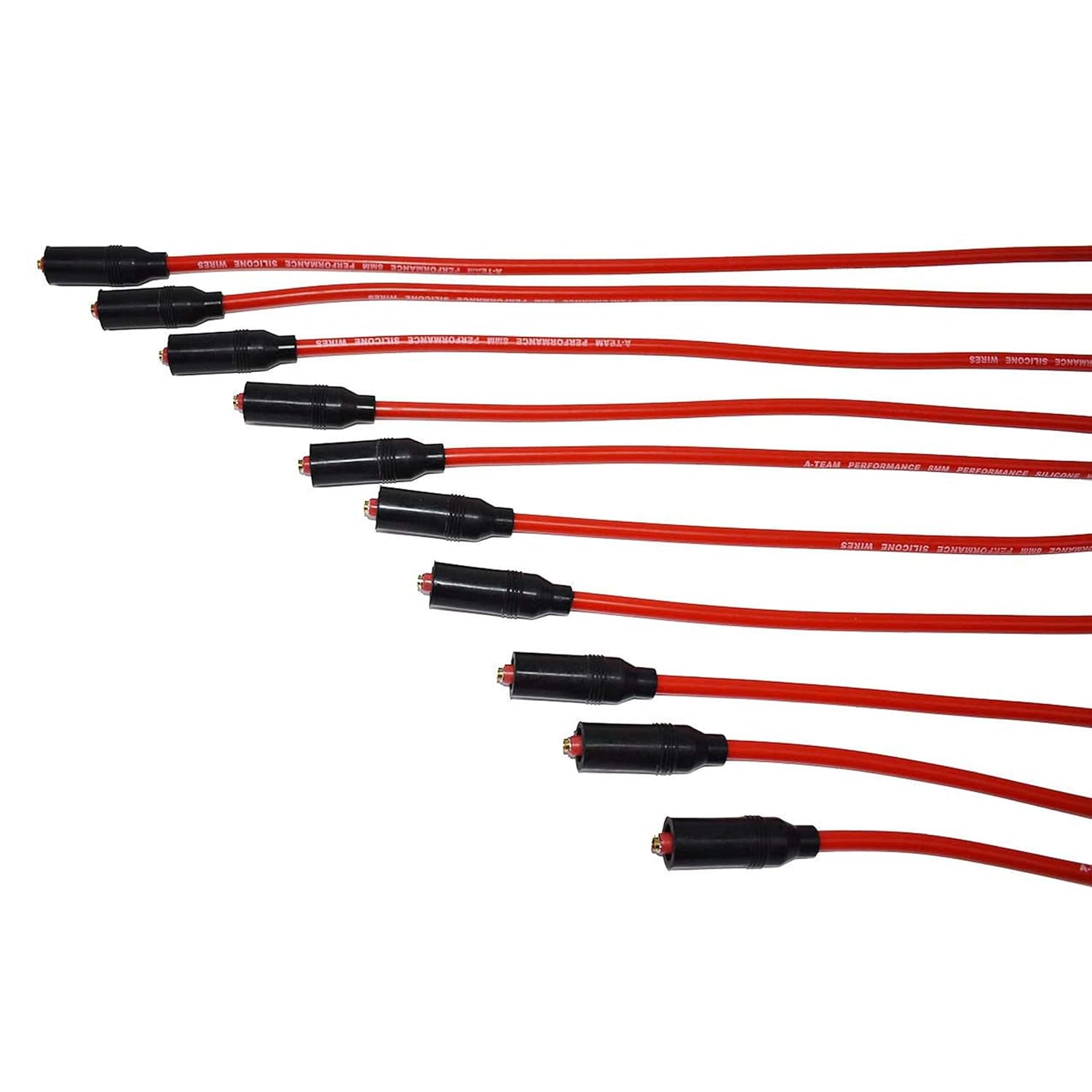 A-Team Performance – Juego de cables de bujía de silicona LT1 LT4 Optispark – Compatible con GM Chevy Chevrolet Pontiac Z28 Camaro Corvette Firebird