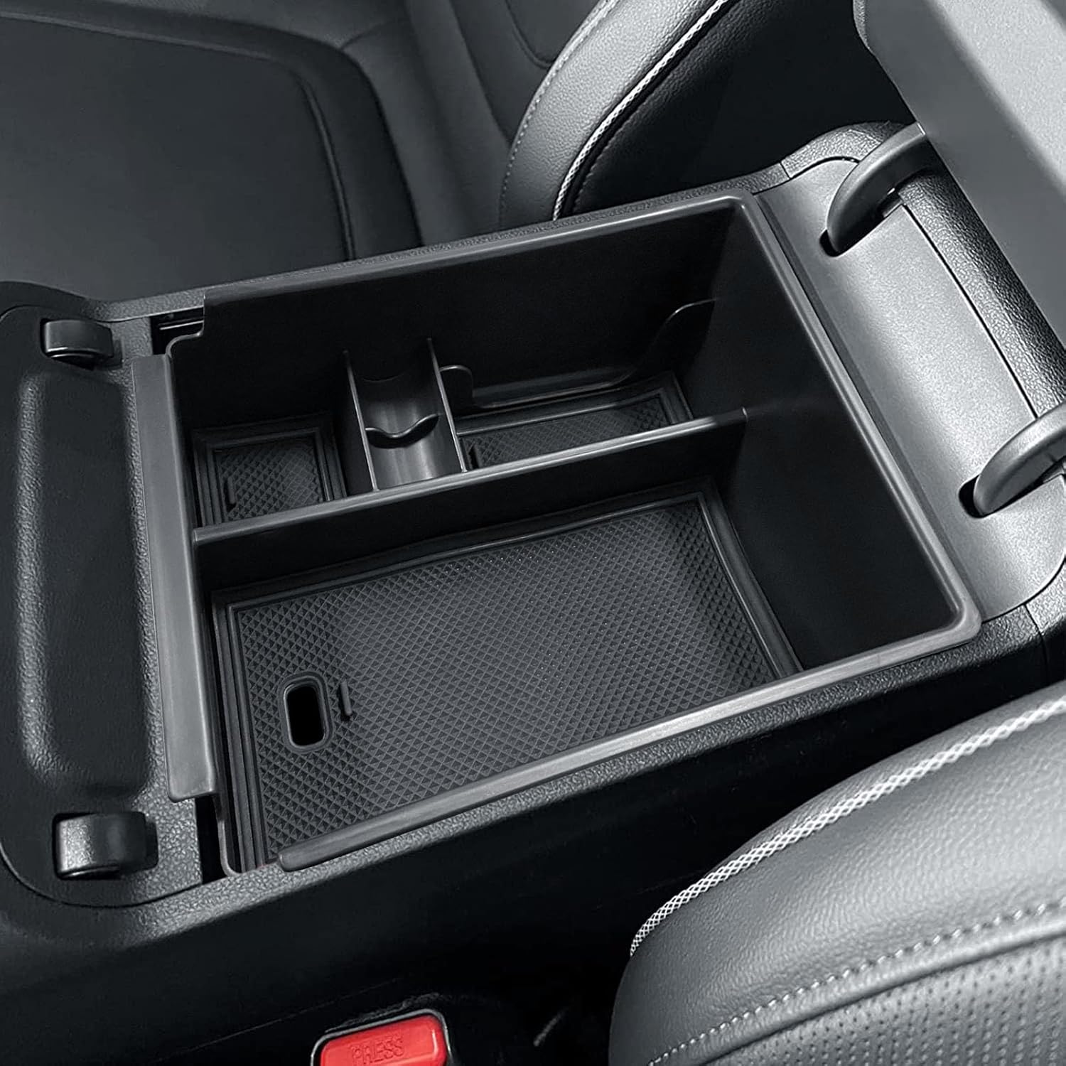 HGWEI Bandeja organizadora de consola central compatible con accesorios Hyundai Tucson LimitedHybridTucson Hybrid SEL 2022-2024 (solo transmisión