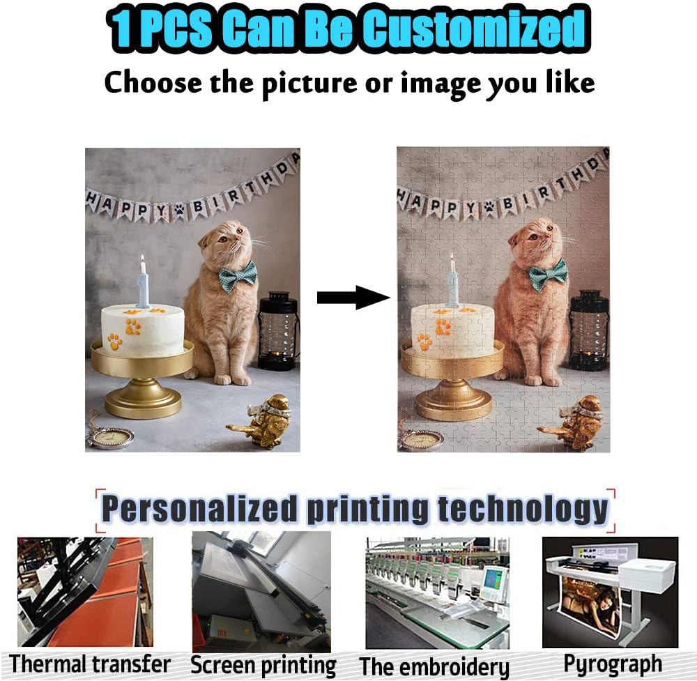 Photo- Rompecabezas personalizado de 1000 piezas para adultos, decoración coleccionable, rompecabezas familiar, regalo para adultos y adolescentes,
