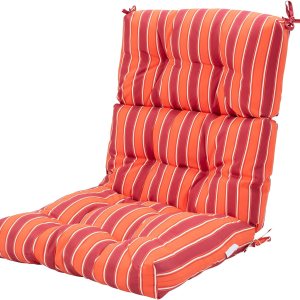 Graffy Cojines para sillas de exterior de 45 x 22 x 4.5 pulgadas, cojín de asiento de respaldo alto con lazos, almohadillas de repuesto impermeables Graffy Cojines para sillas de exterior de 45 x 22 x 4.5 pulgadas, cojín de asiento de respaldo alto con lazos, almohadillas de repuesto impermeables