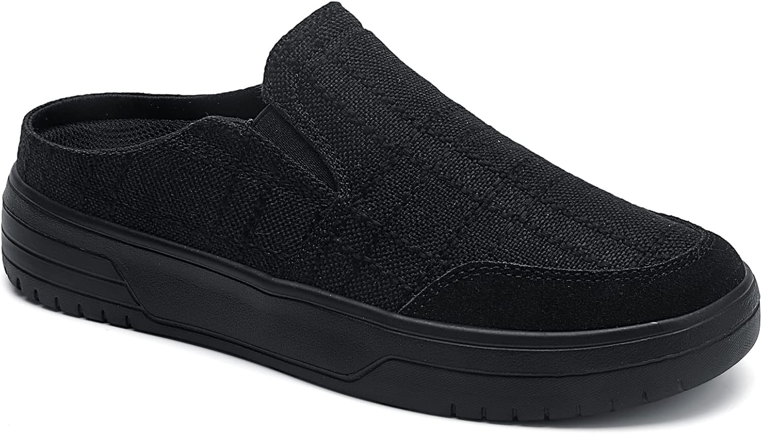 TIDU Zapatos ortopédicos para mujer, con soporte de arco, para fascitis plantar, diabéticos, informales, mocasines cómodos de lona para caminar