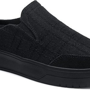 TIDU Zapatos ortopédicos para mujer, con soporte de arco, para fascitis plantar, diabéticos, informales, mocasines cómodos de lona para caminar TIDU Zapatos ortopédicos para mujer, con soporte de arco, para fascitis plantar, diabéticos, informales, mocasines cómodos de lona para caminar