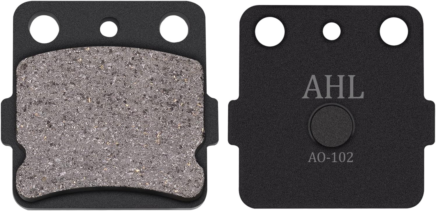 AHL Juego de pastillas de freno semimetálicas delanteras y traseras para Honda TRX300 EX Fourtrax 1993-2008TRX 420 Fourtrax Rancher 2007-2015TRX400