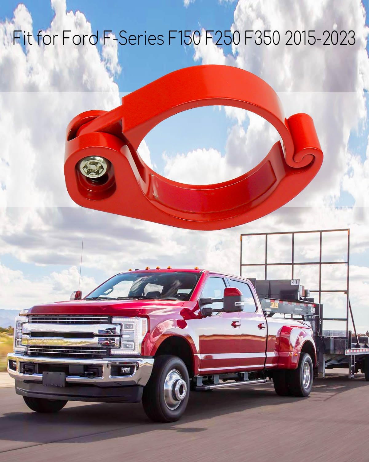 Cerradura antirrobo para portón trasero para Ford F-Series F150 F250 F350 2016-2023, cerraduras de puerta trasera con aleación de aluminio