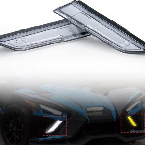 A & UTV PRO Kit de luz de panel inferior para Polaris Slingshot S GT R SL SLR 2020 2021 2022 2023 2024, luz diurna DRL y accesorios de luz A & UTV PRO Kit de luz de panel inferior para Polaris Slingshot S GT R SL SLR 2020 2021 2022 2023 2024, luz diurna DRL y accesorios de luz