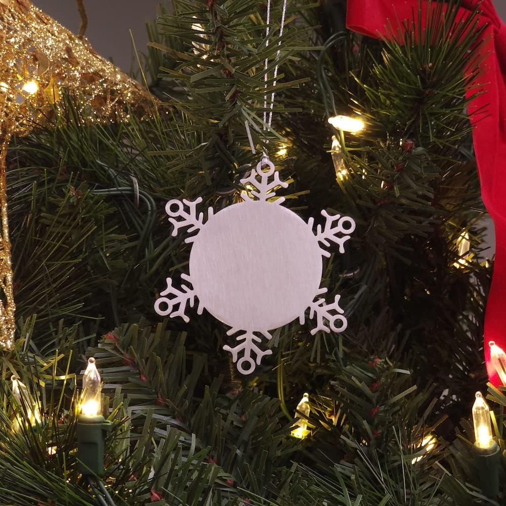 Chef Gift, Our Family’s Favorite Person, Long-Lasting Metal Ornament, Christmas Thank You Gift for Coworker, Friend, Family.