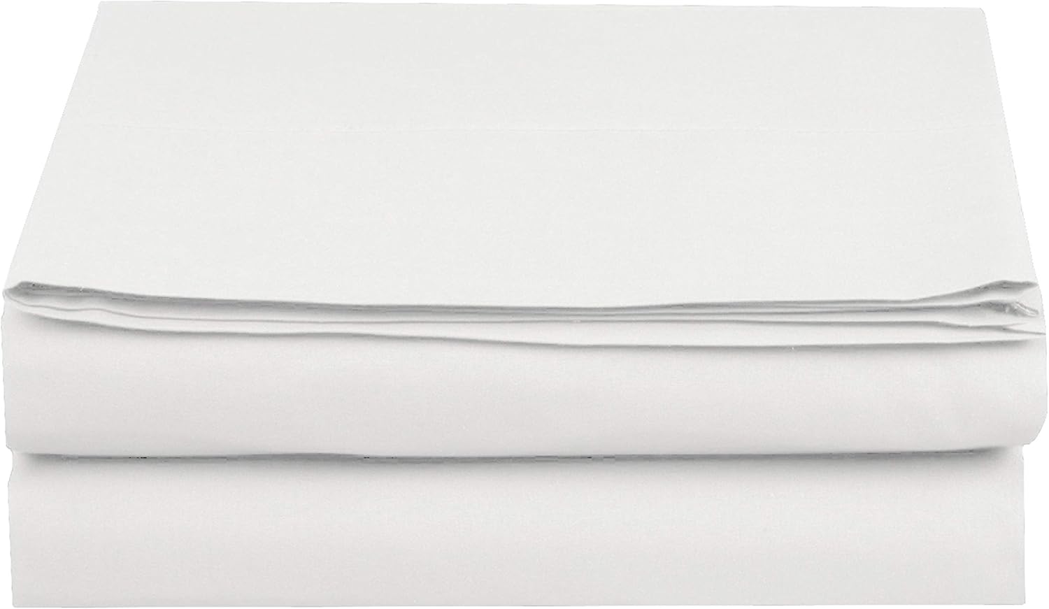 Elegant Comfort Premium Hotel Quality 1-Piece Flat Sheet, Luxury & Softest 1500 Thread Count Egyptian Quality Bedding Flat Sheet, Wrinkle, Stain and
