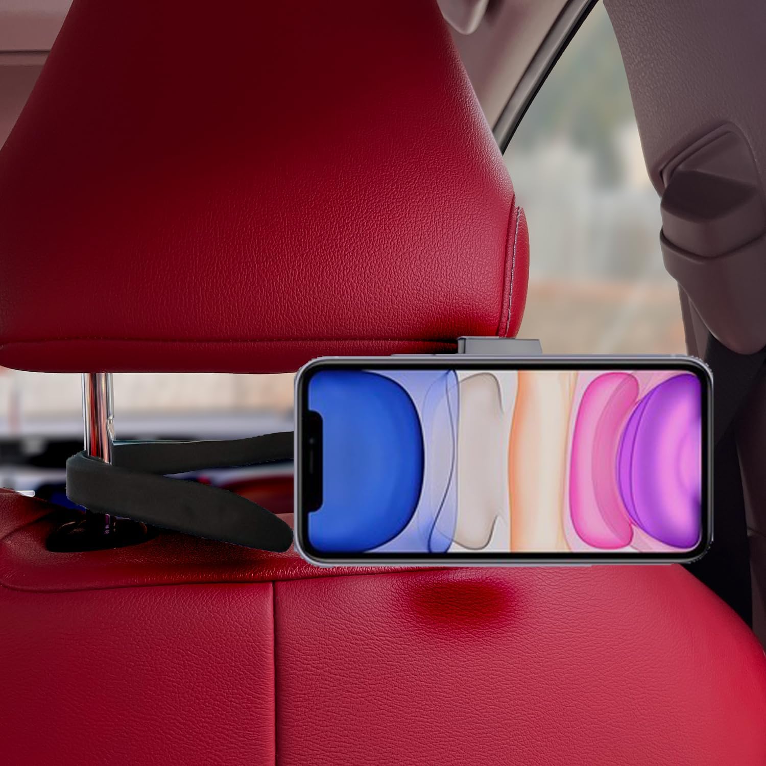 Soporte magnético para cochecito para todos los teléfonos, ajuste estable y seguro en el manillar, soporte de teléfono con brazo flexible