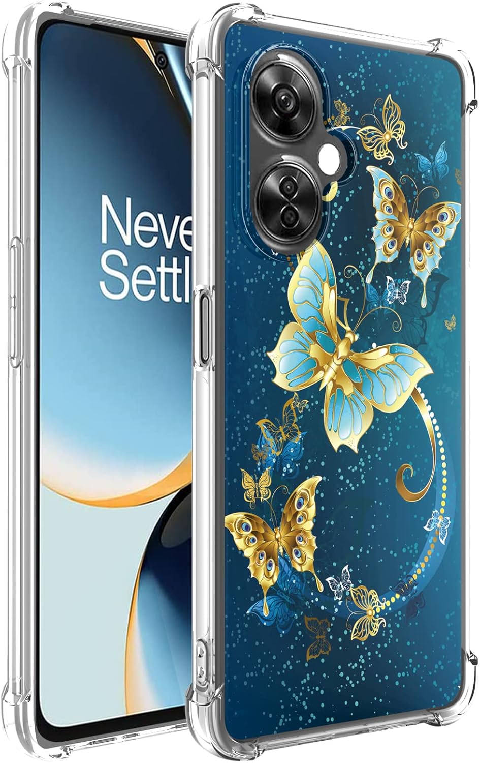 Funda para Oneplus Nord N30 5G, Oneplus Nord CE3 Lite, TPU suave, absorción de golpes, protección flexible de gasolina, funda para teléfono Oneplus