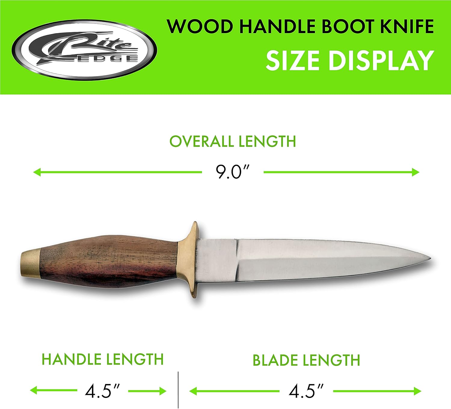 SZCO Supplies Cuchillo de arranque con mango de madera