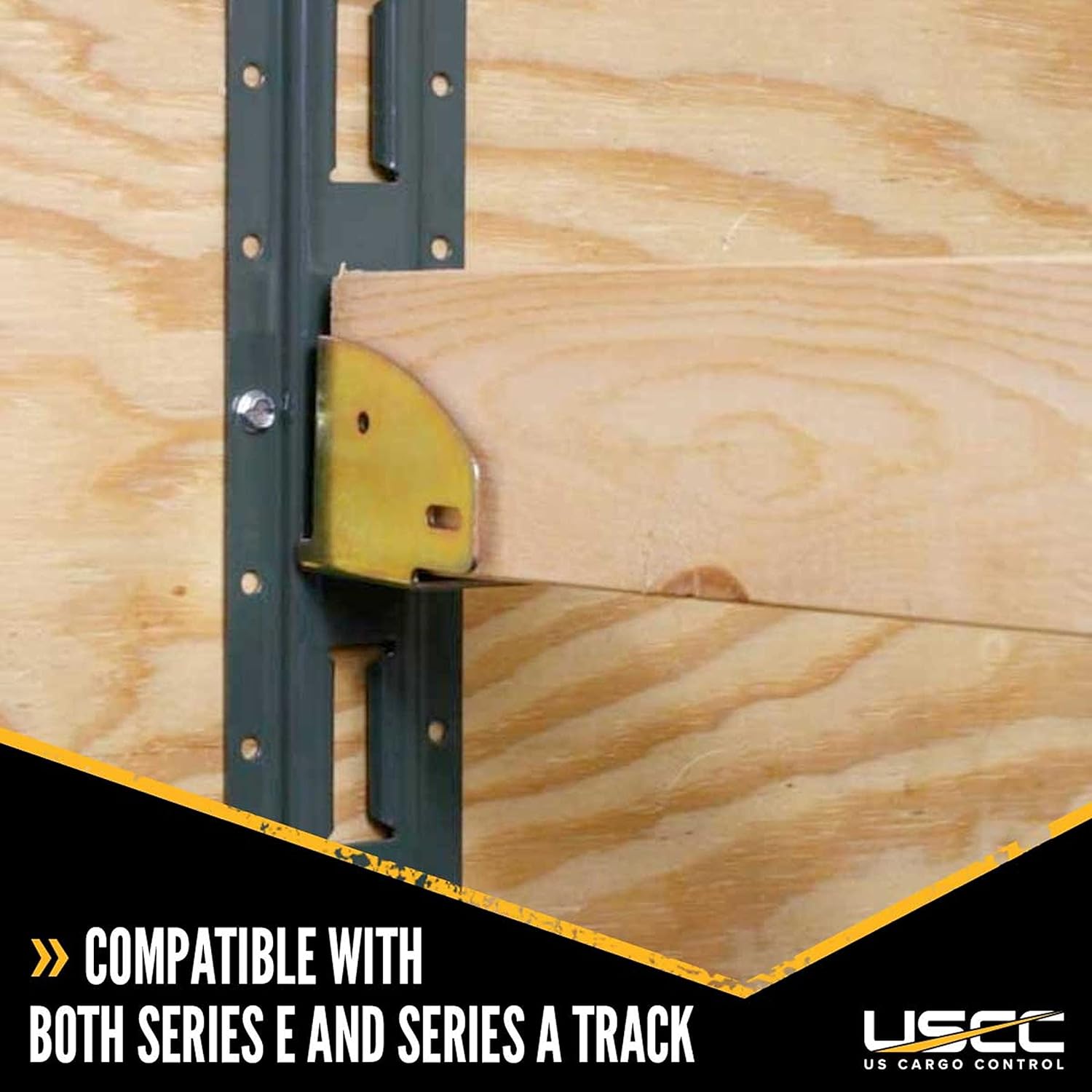 US Cargo Control Enchufe de extremo de madera para pista E, crea vigas de apuntalamiento y barras de carga económicas para tu furgoneta, camión o