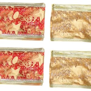 SEWACC 12 rollos de 2 cintas de Navidad para regalos de Navidad para manualidades, decoración de Navidad, cinta de regalo de vacaciones, cinta de SEWACC 12 rollos de 2 cintas de Navidad para regalos de Navidad para manualidades, decoración de Navidad, cinta de regalo de vacaciones, cinta de