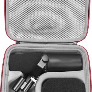 RLSOCO Estuche rígido para micrófono vocal dinámico Shure SM7dB (negro) RLSOCO Estuche rígido para micrófono vocal dinámico Shure SM7dB (negro)