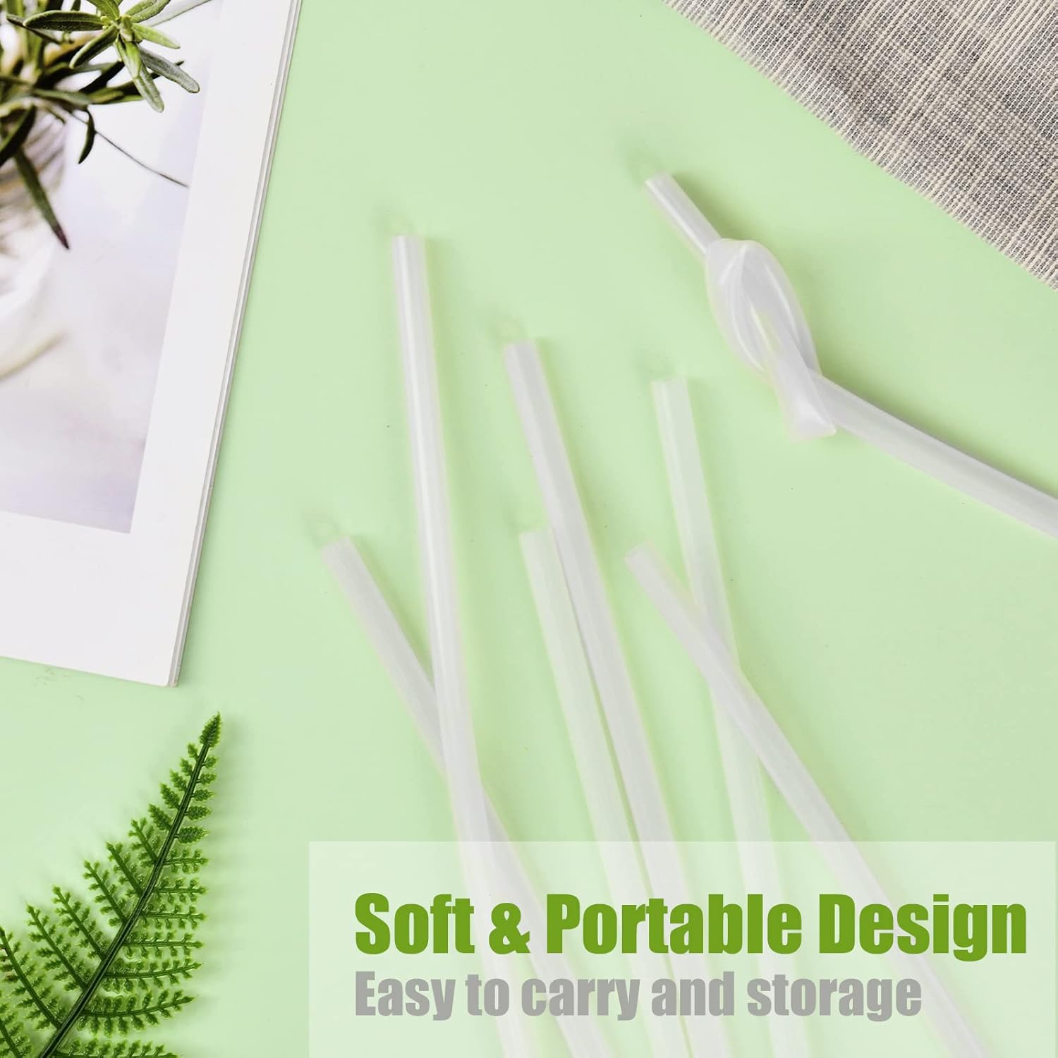 Greant 6 popotes de silicona compatibles con botellas de boca ancha Hydroflask, popotes flexibles compatibles con Hydro Flask Straw de 32 onzas,