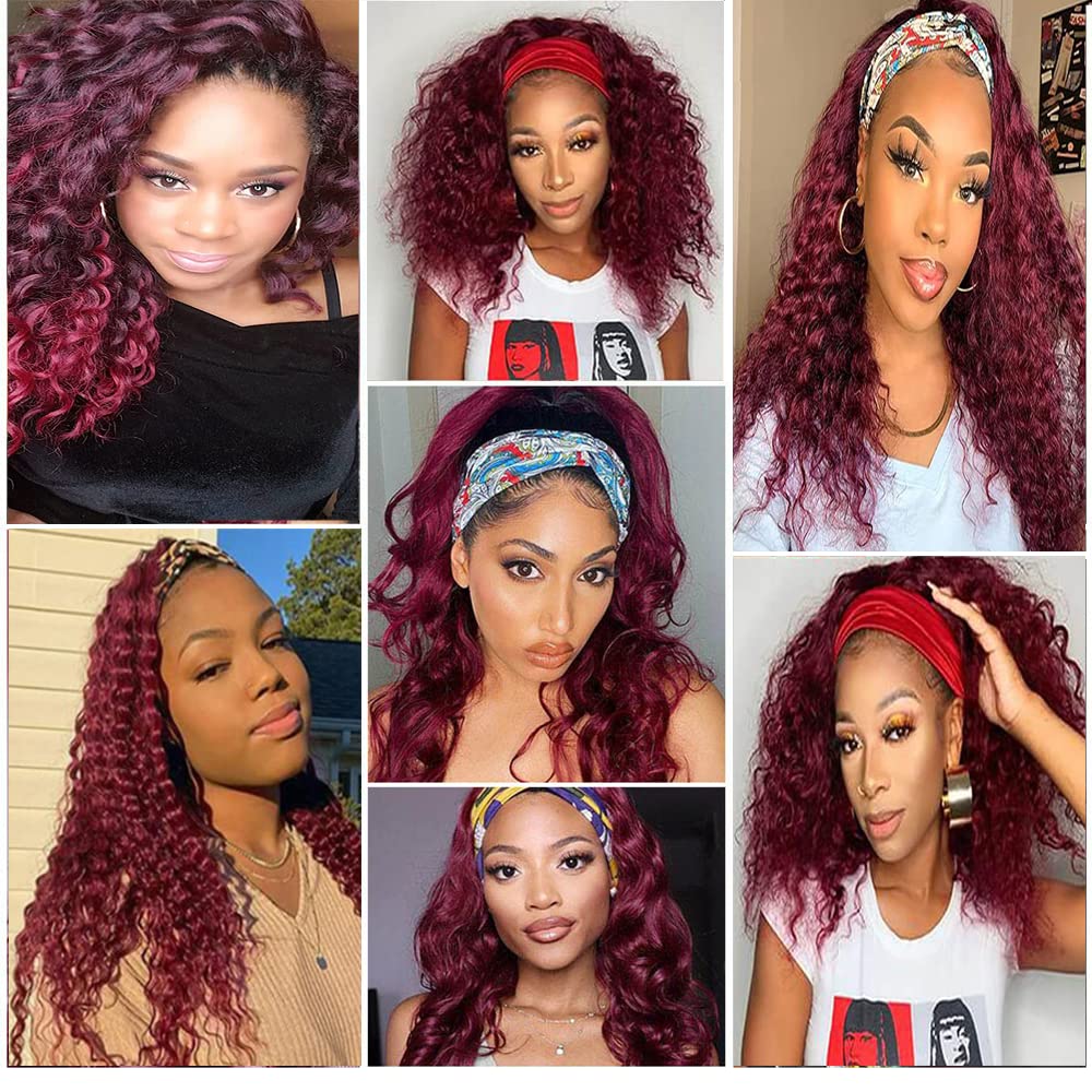 Paquetes de cabello humano 1B99J de color borgoña degradado 1B99J paquetes de cabello humano 100% sin procesar virgen brasileño Remy Ombre onda