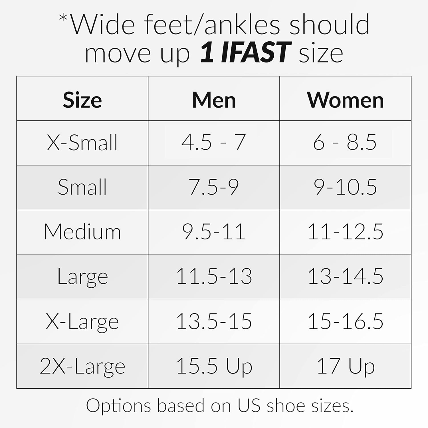 ARYSE IFAST – Tobillera estabilizadora de tobillo para hombres y mujeres, ideal para baloncesto, voleibol, fútbol y mucho más. (XXL, blanco,