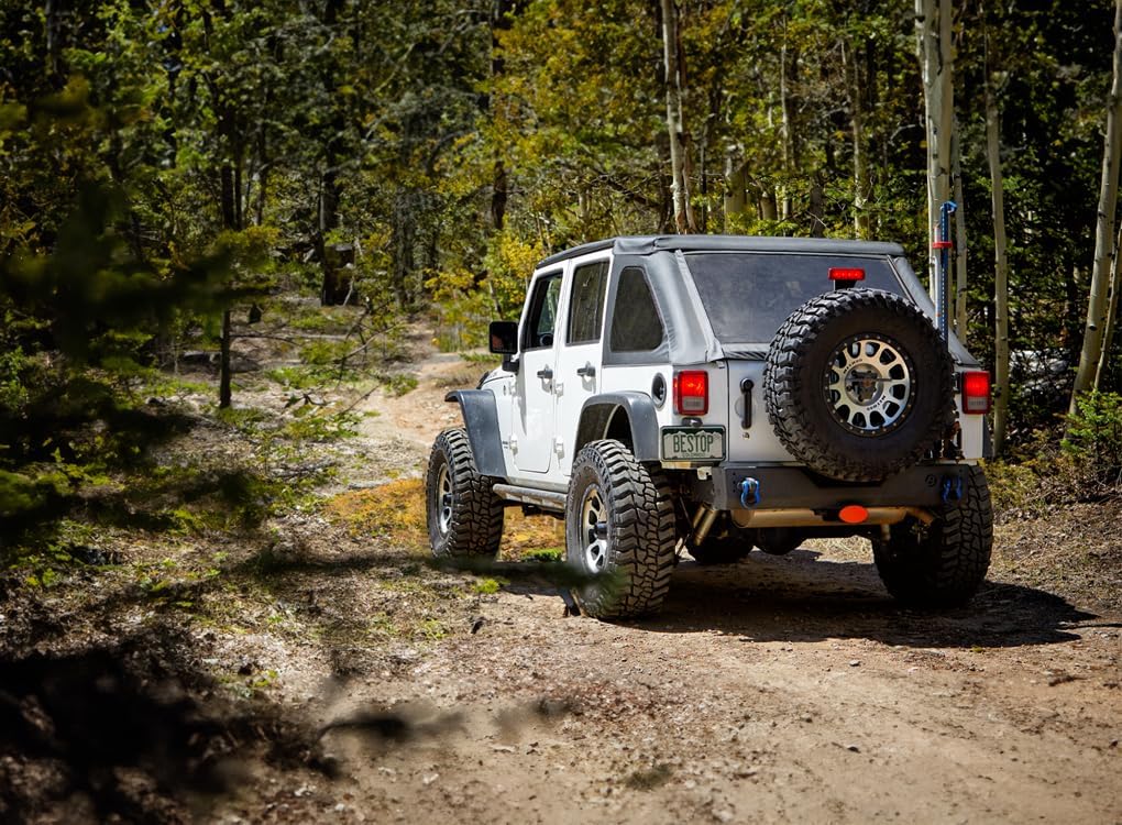 Bestop 5682535 The Ascent – Wrangler JK ’07-18 de 4 puertas (diamante negro)