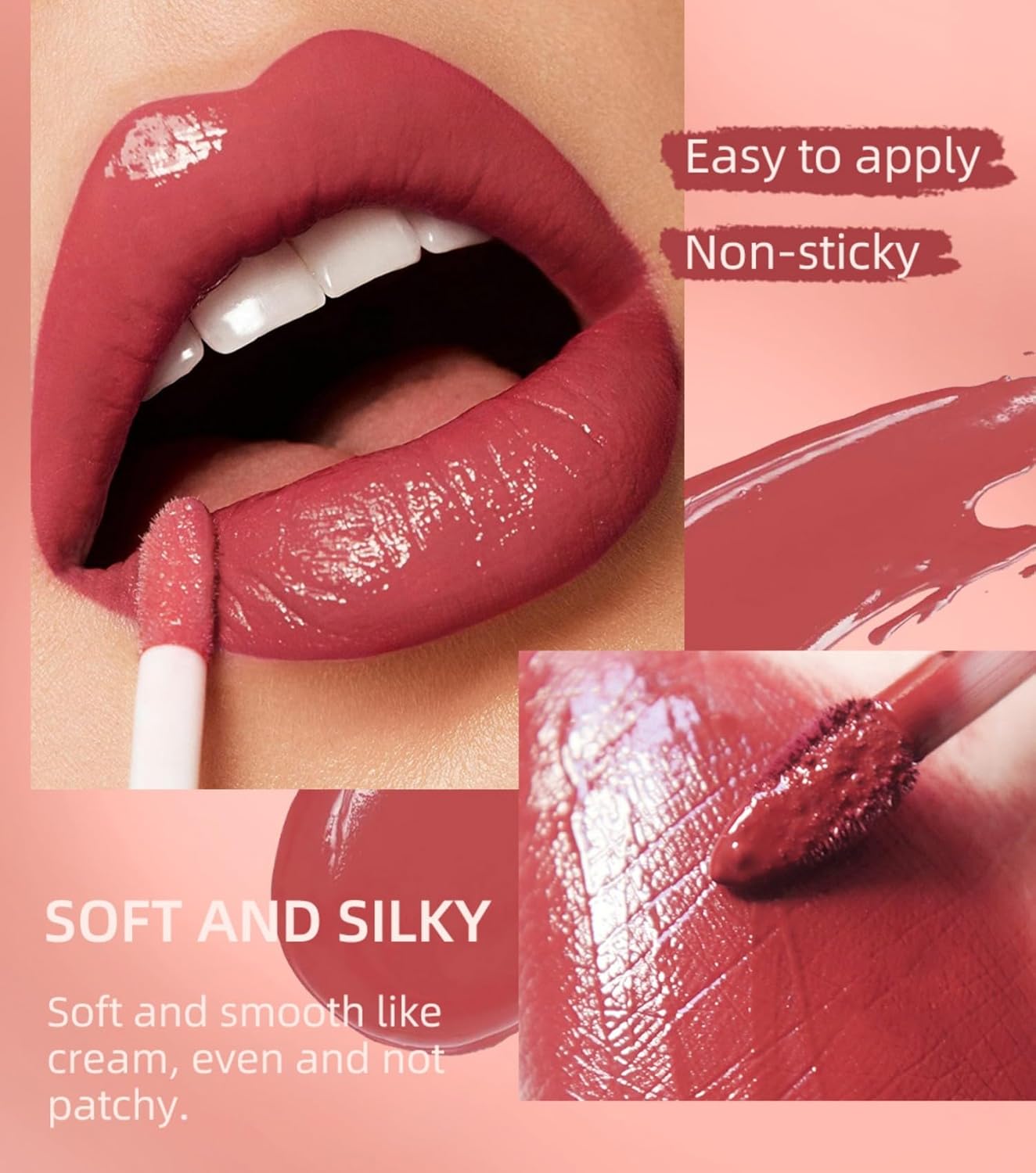 MAEPEOR Kit de labios todo en uno, 3 en 1, delineador de labios suave y lápiz labial con lápiz labial líquido de terciopelo mate, brillo labial