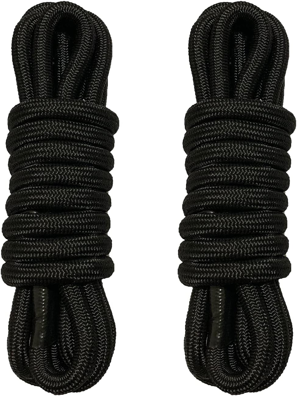 XIALUO Dock Lines – Paquete de 2 cuerdas de barco de 12 pulgadas x 15 pies de alta calidad, 32 hebras de nailon industrial para amarre de barcos,