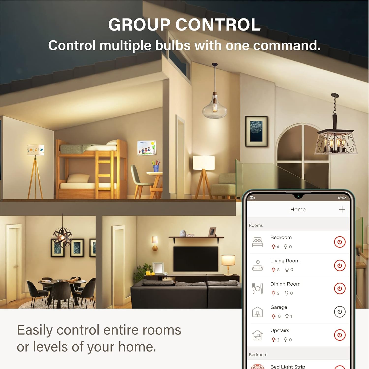 Sengled Zigbee – Bombillas inteligentes, requiere concentrador inteligente, funciona con SmartThings y Echo con hub integrado, control de voz con