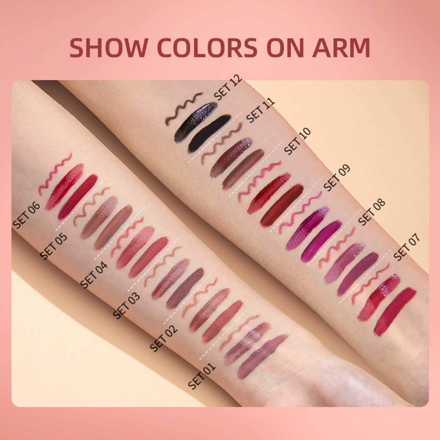 MAEPEOR Kit de labios todo en uno, 3 en 1, delineador de labios suave y lápiz labial con lápiz labial líquido de terciopelo mate, brillo labial