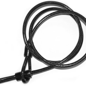 Tuffy Productos de seguridad 87937507201Looped Final Cable de seguridad Tuffy Productos de seguridad 87937507201Looped Final Cable de seguridad