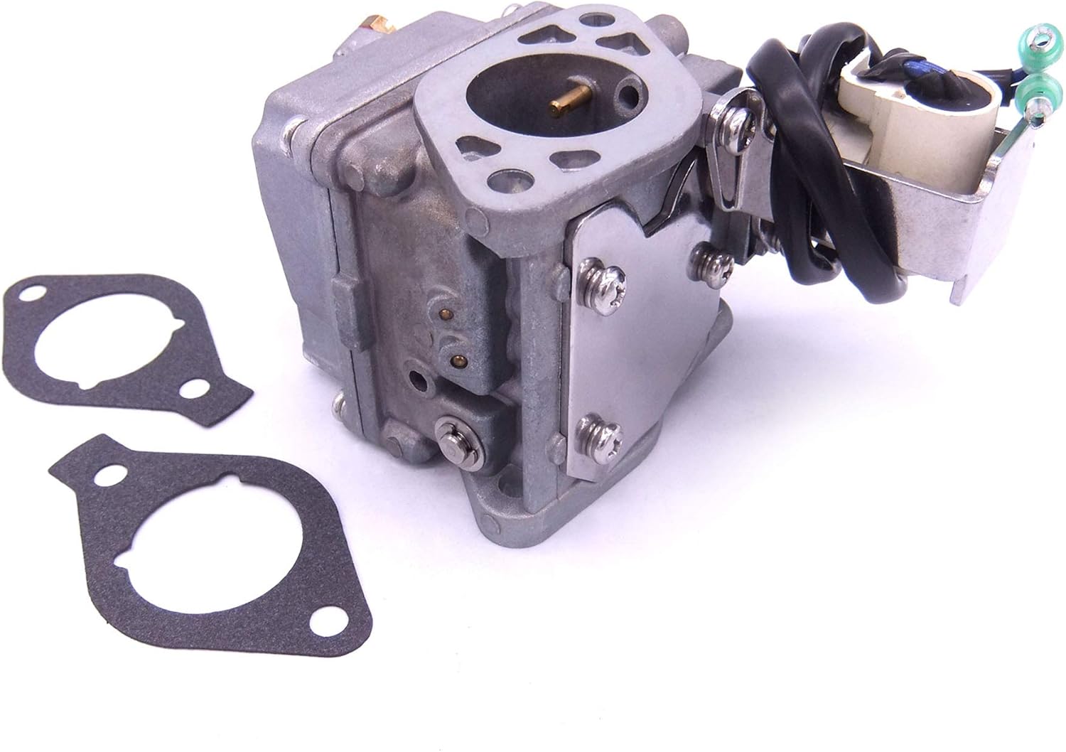 SouthMarine Motor de barco 6AH-14301-00 6AH-14301-01 carburador Assy y 6AH-13646-00 juntas (2 piezas) para motor fuera de borda Yamaha 4-Stroke F20