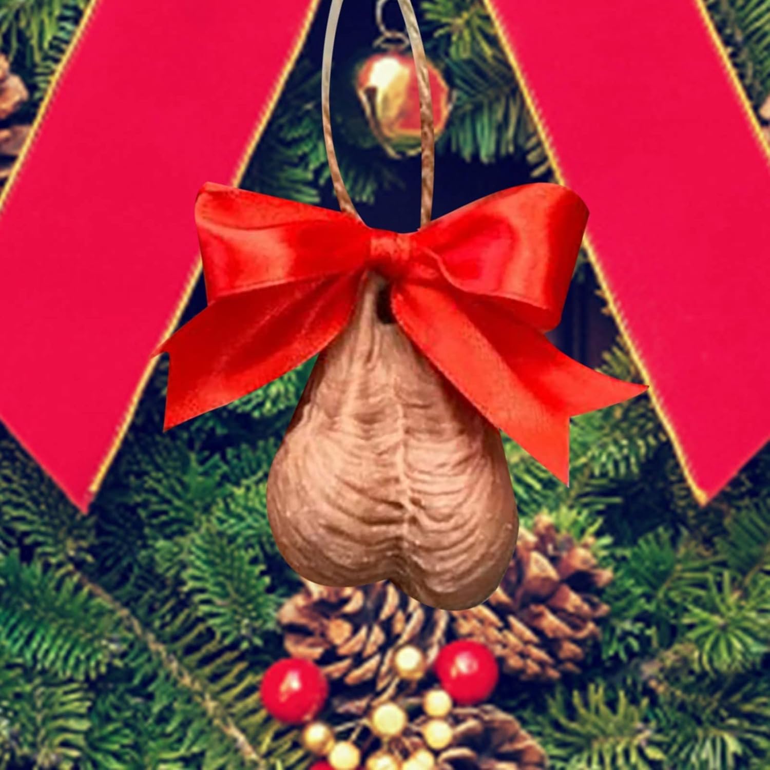 1 colgante de madera de Navidad, colgantes de árbol de Navidad, colgantes de madera creativos, adornos colgantes decorativos para decoración de