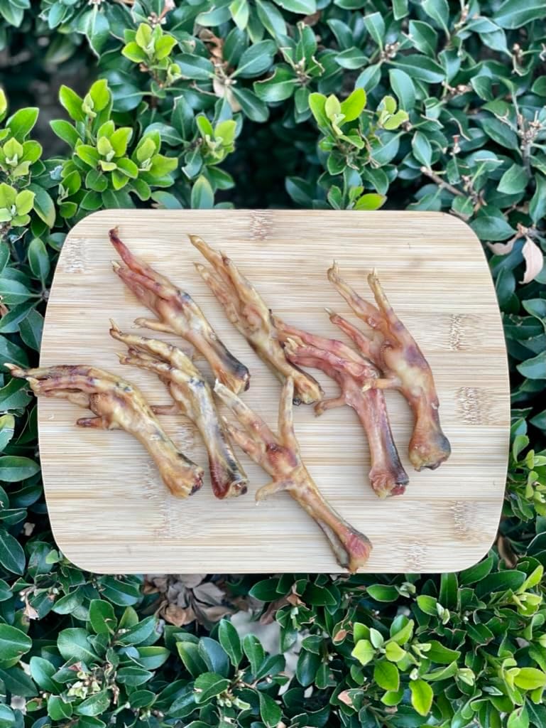 Golosinas de patas de pollo para gatos y perros- 8 piezas