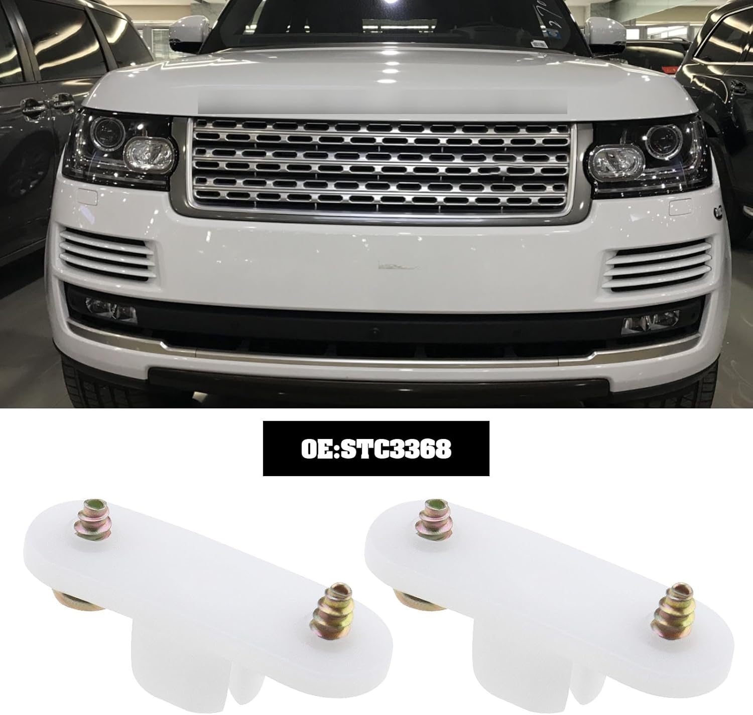 Kit de clip de repuesto para faro delantero Discovery 1 y 2 Pre-Facelift OE STC3368, incluye 24 tornillos