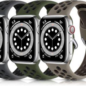 Lerobo Paquete de 3 correas compatibles con Apple Watch Series 8 7 6 5 4 3 2 1 SE Ultra Band de 1.929 in, 1.772 in, 1.732 in, 1.654 in, 1.614 in, Lerobo Paquete de 3 correas compatibles con Apple Watch Series 8 7 6 5 4 3 2 1 SE Ultra Band de 1.929 in, 1.772 in, 1.732 in, 1.654 in, 1.614 in,