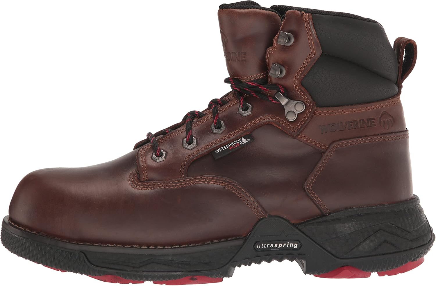 Wolverine Mens Hellcat Fuse Durashocks Ultraspring 6 Inch Carbonmax Work Boot