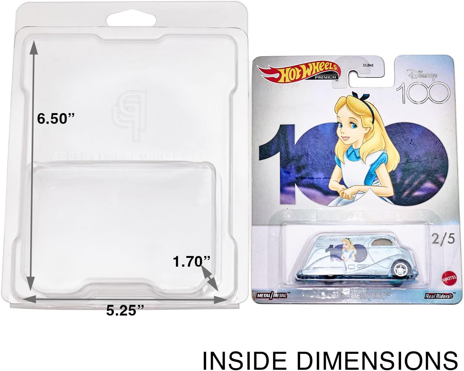 Funda blíster para Hot Wheels Premium Line & Car Culture (25 unidades)
