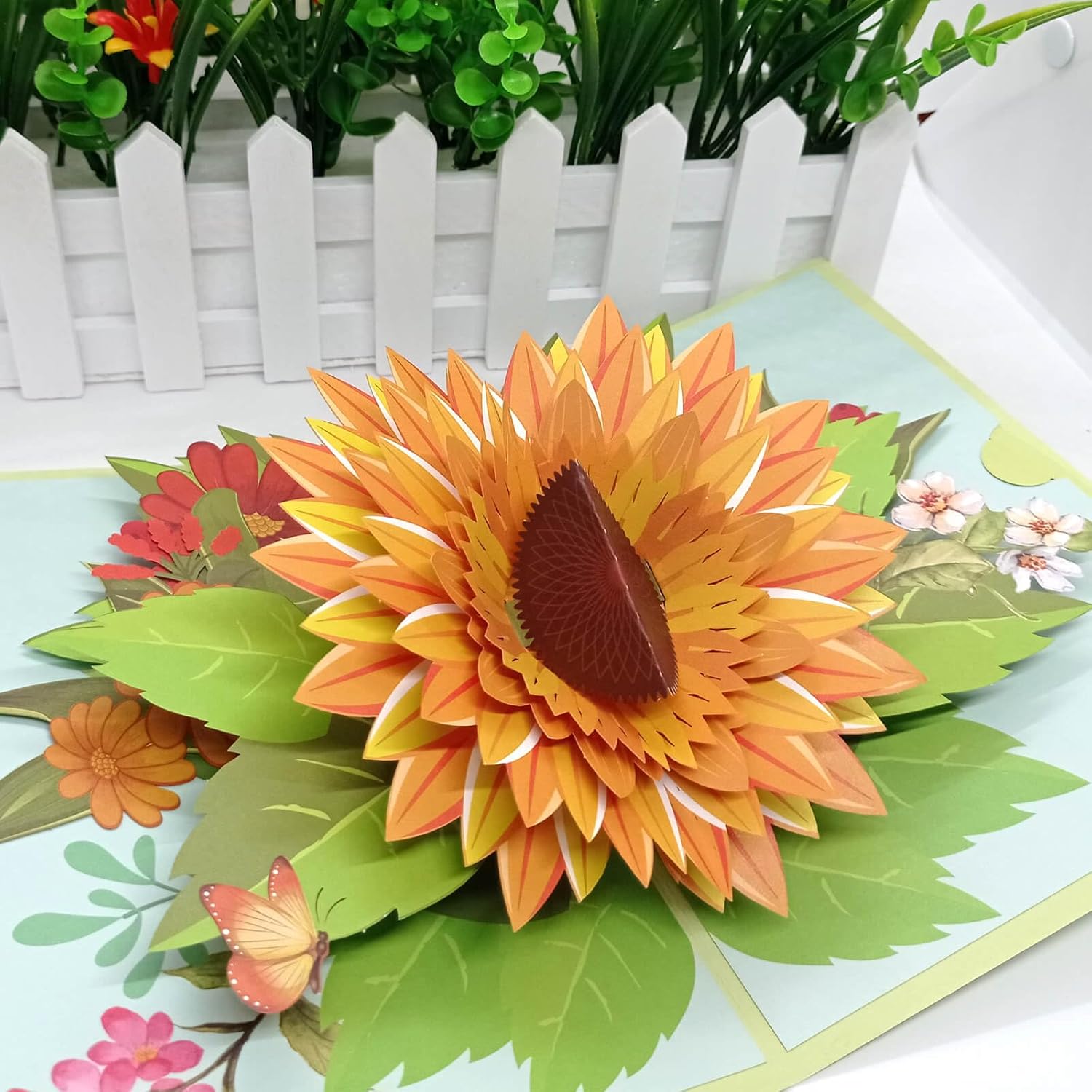 LINSINA Tarjeta de cumpleaños desplegable para mujeres y hombres, tarjeta de felicitación 3D, regalo de cumpleaños para mujeres, hombres, niños,