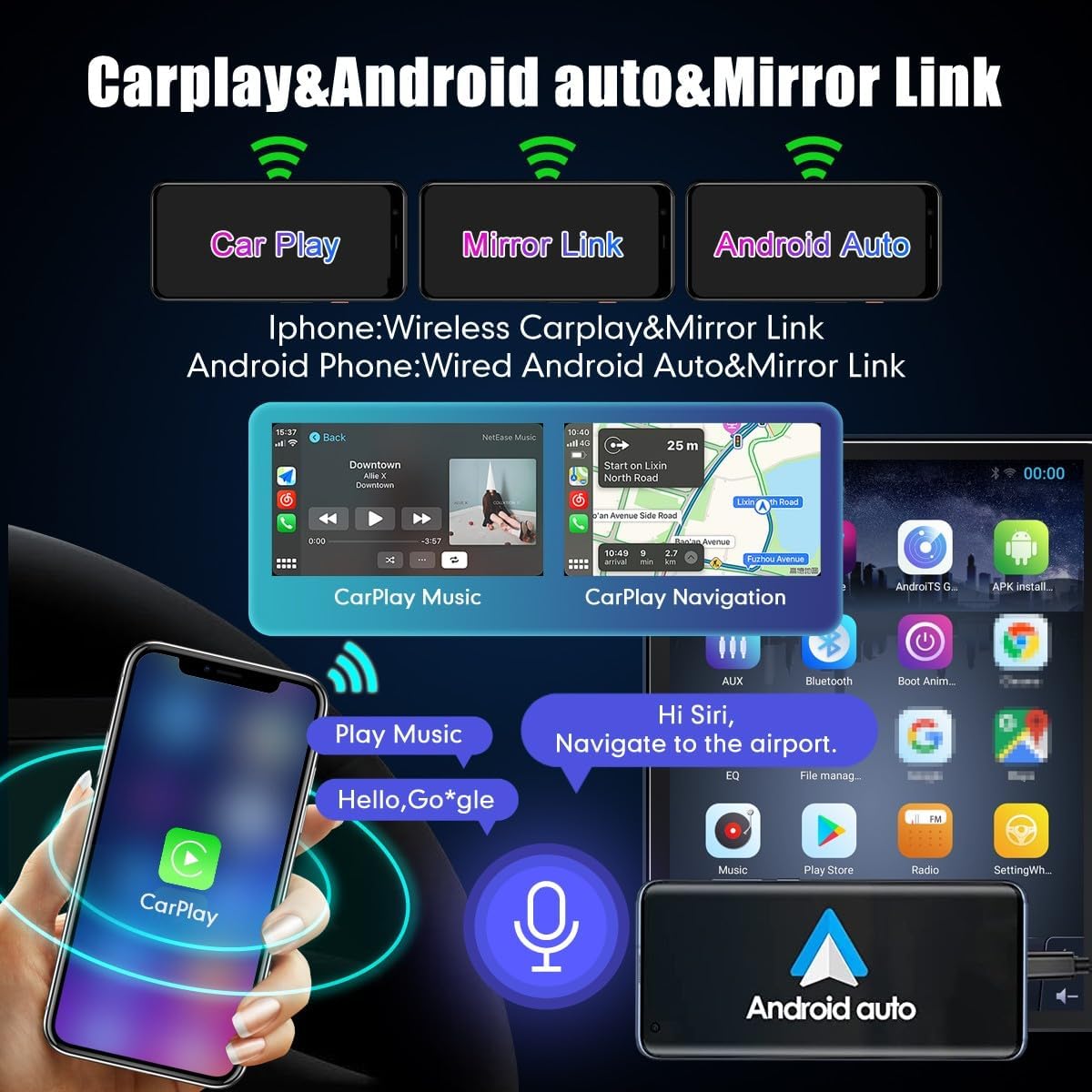 KUNFINE Tesla Style 10.4 pulgadas Android 11 Autoradio navegación coche estéreo reproductor multimedia GPS Radio IPS pantalla táctil forlexus is250