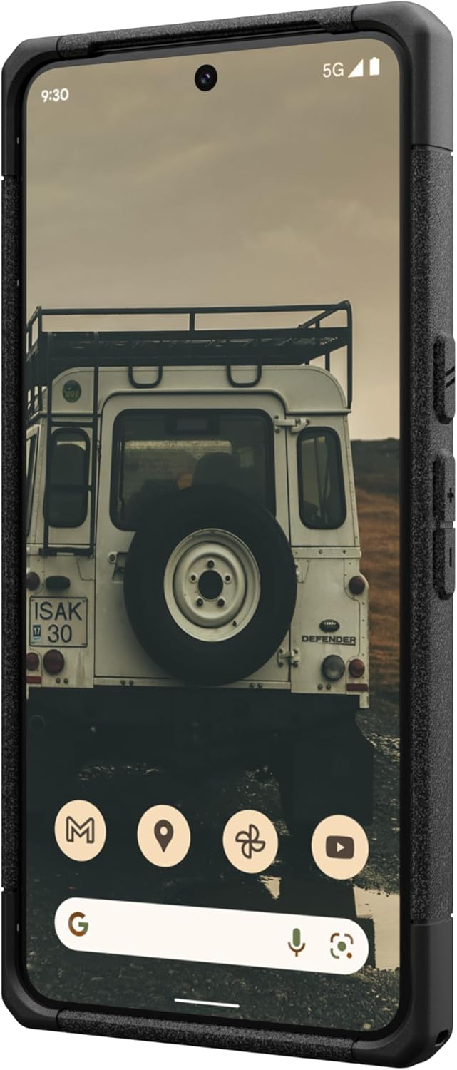 URBAN ARMOR GEAR UAG – Funda protectora hecha para Google Pixel 8 Pro, color negro, delgada, resistente a los impactos, militar, a prueba de caídas