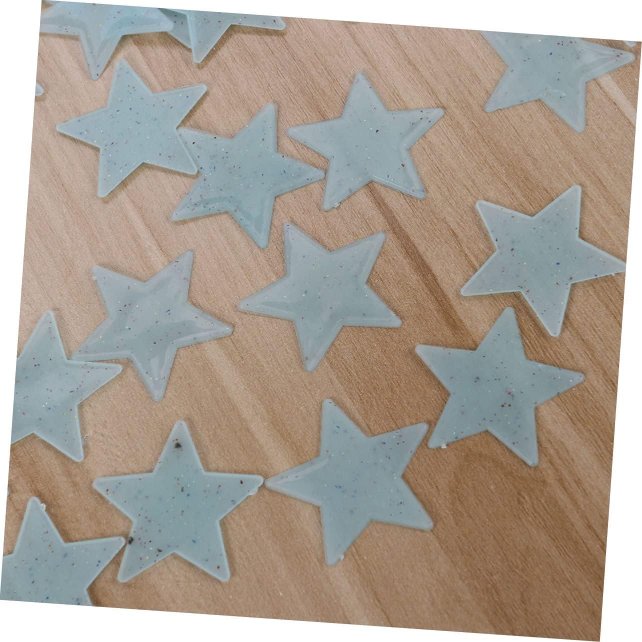 EXCEART 402 calcomanías de pared para habitación de niños, calcomanías fluorescentes que brillan en la oscuridad, calcomanías de pared