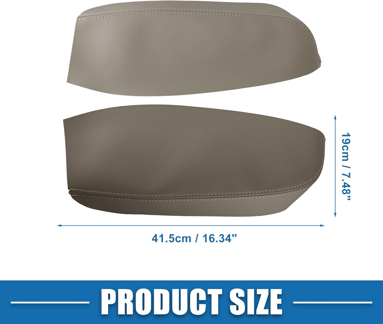 Panel de la puerta delantera del coche reposabrazos cubierta interior puerta trims para Acura RDX 2007-2012 gris 1 par