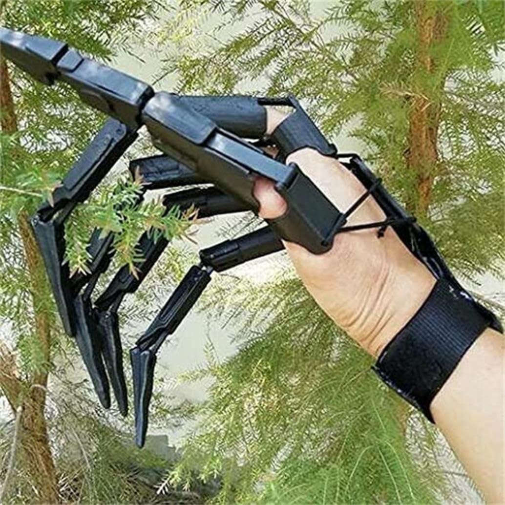 Dedos articulados de Halloween, extensiones de dedos articuladas impresas que se adaptan a todos los tamaños de dedos, juguetes de extensión de