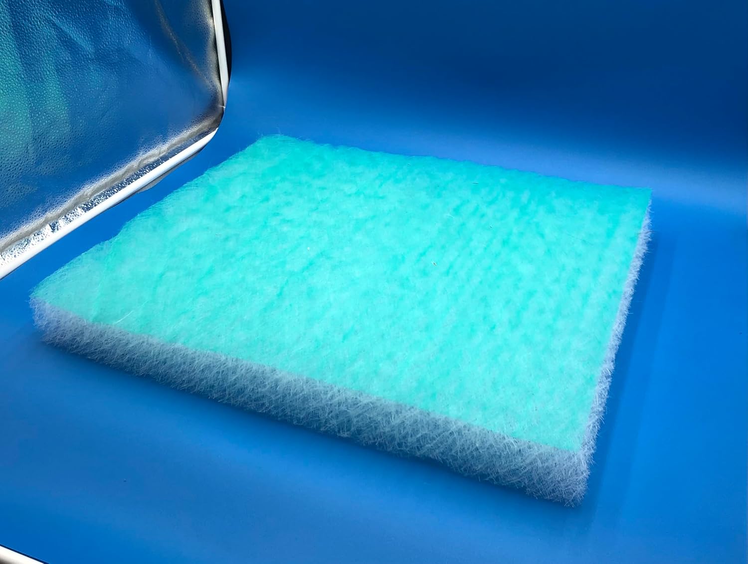 GQFilter Almohadillas de filtro de escape para cabina de pintura, 20.5 x 20.5 pulgadas (50caja), filtro de cabina de pulverización de fibra de vidrio