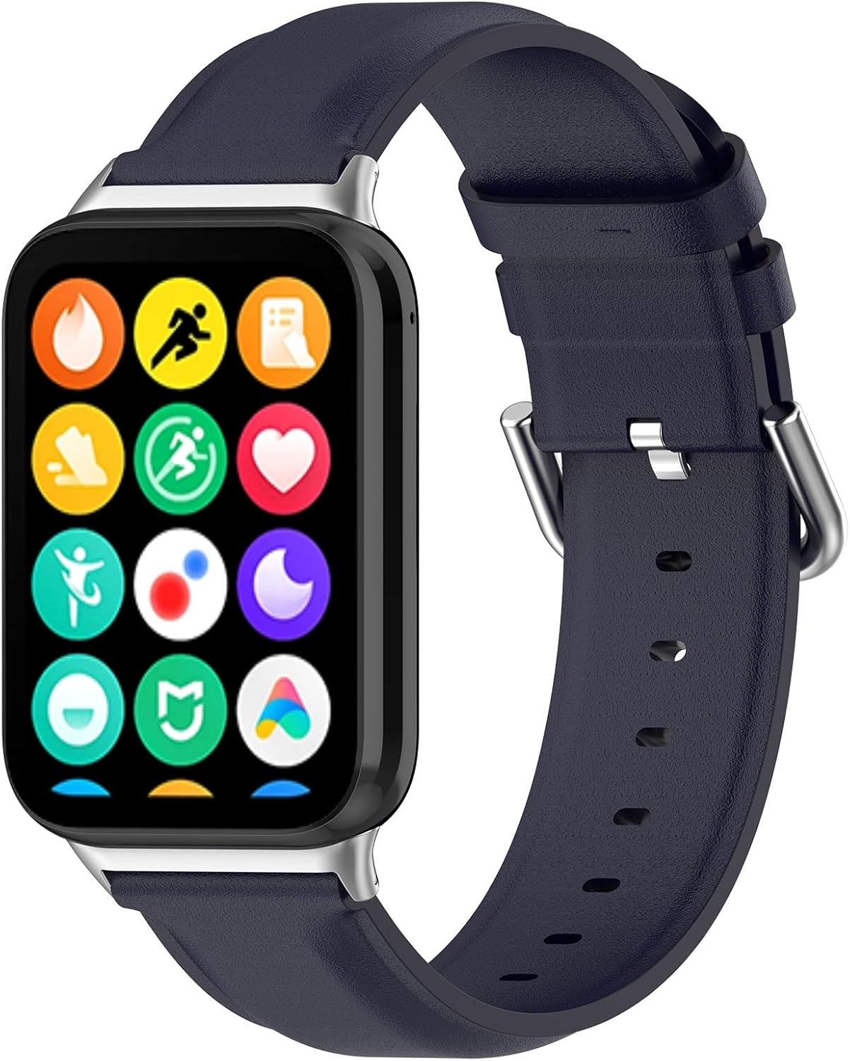 BabyValley Correas de reloj compatibles con Xiaomi Mi Band 8Band 8 Pro, correa de repuesto de cuero genuino para Xiaomi Mi Band 8Band 8 Pro