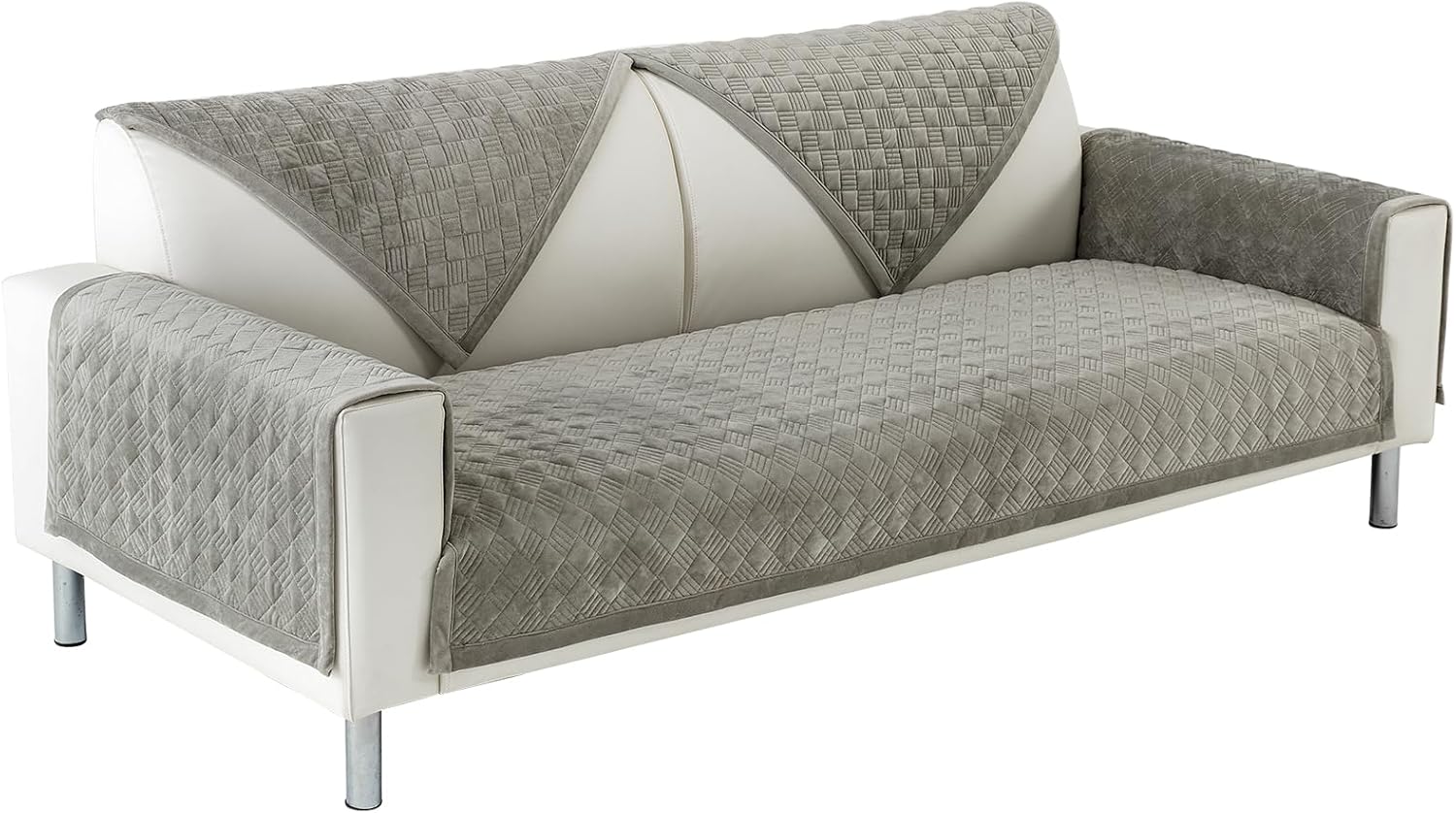 Deep Dream – Fundas para sofá modular de terciopelo, fundas de terciopelo para sofá modular, protector para muebles, fundas de sofá antideslizantes