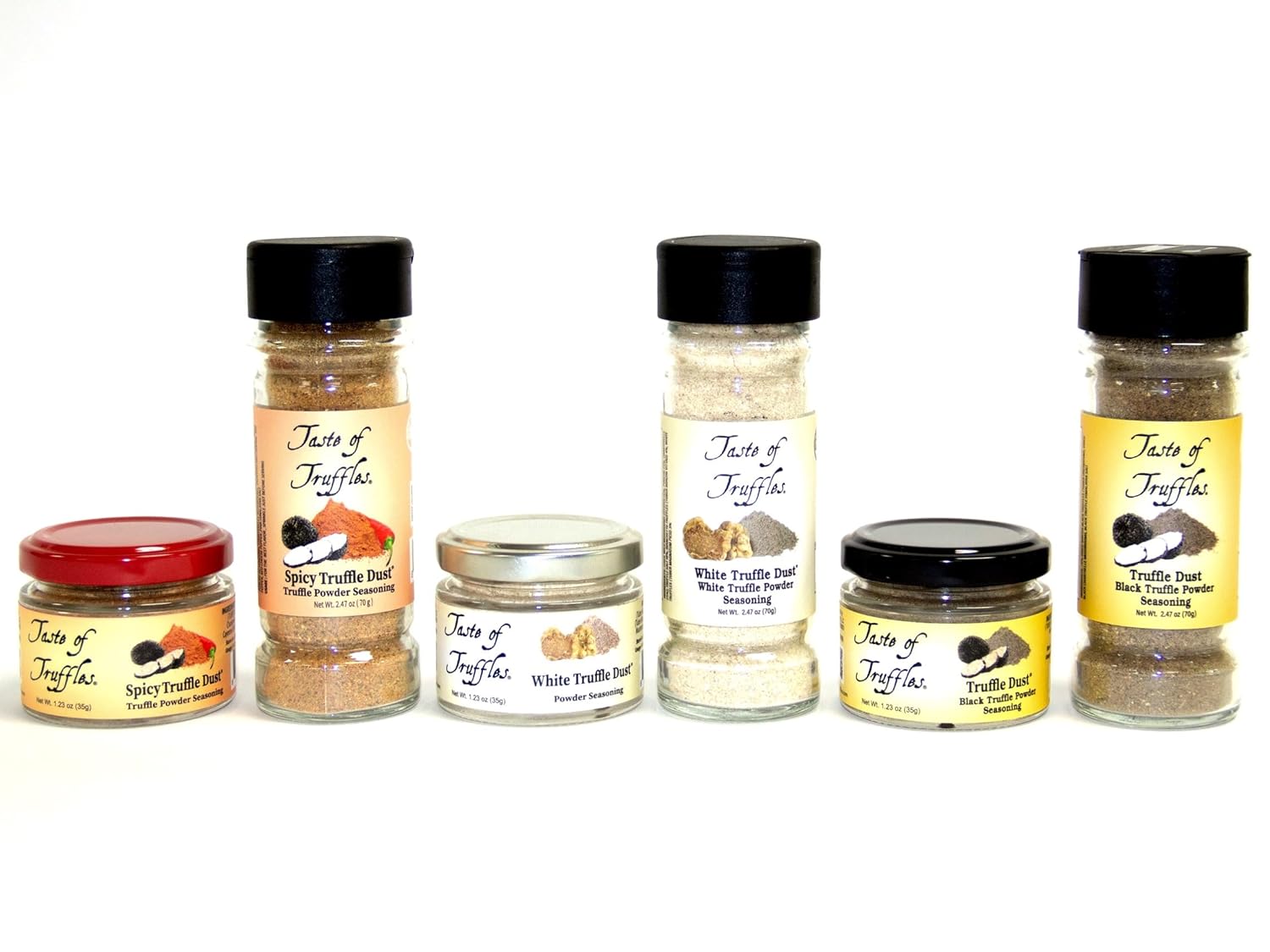 Truffle Dust Condimento en polvo de trufas y champiñones, condimentos gourmet de trufa, veganos y vegetarianos (trufa blanca, 1.23 oz (35 g))