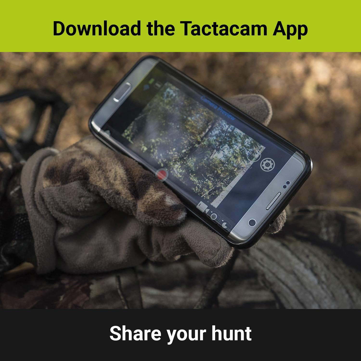 La cámara de acción de caza Tactacam 5.0  Paquete de arco